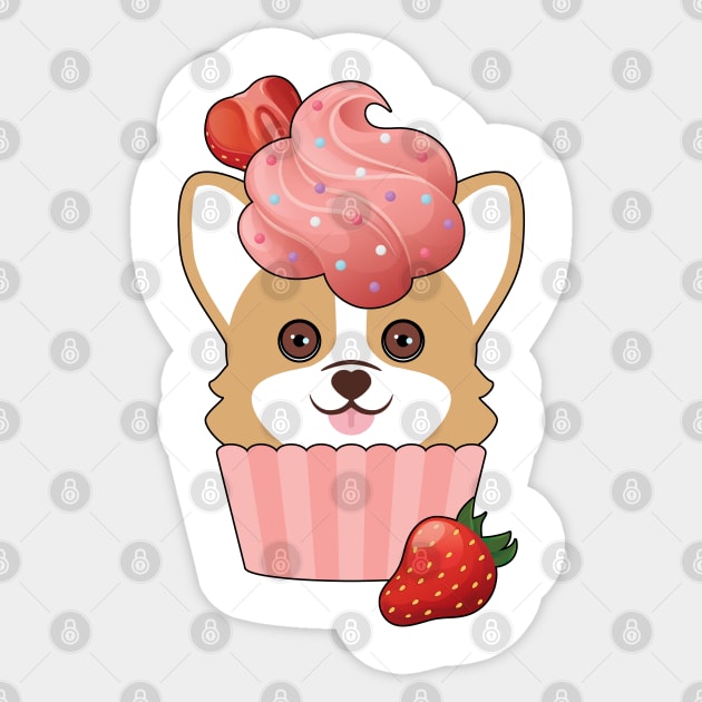 Cupcake corgi online